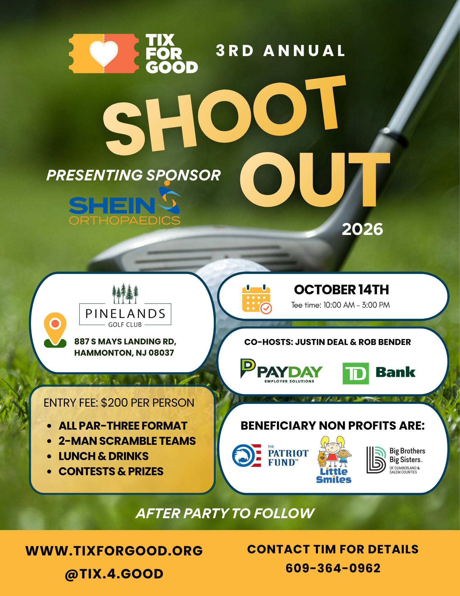 Tix For Good Shootout